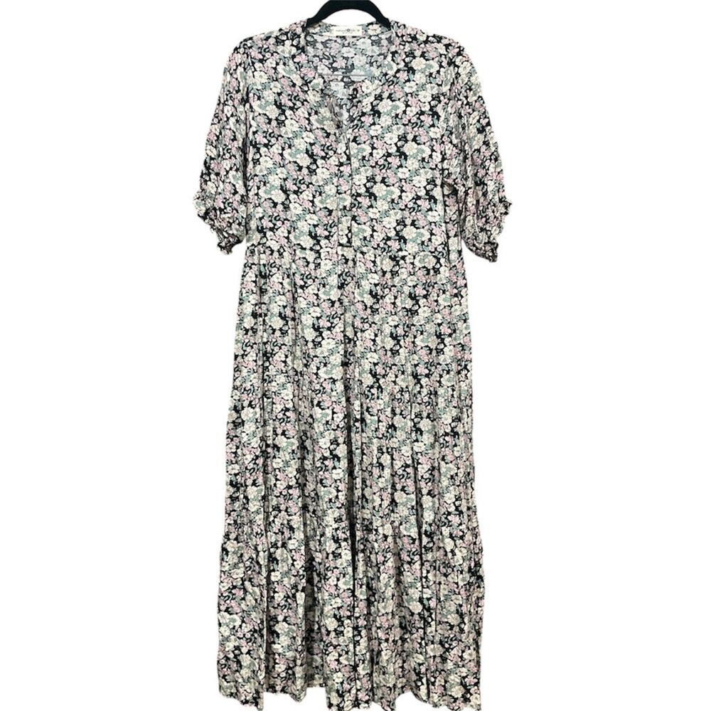 Natural Life Dress Women Floral Medium